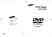 Samsung DVD-P731M User Manual (user Manual) (ver.1.0) (English)