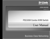 D-Link KVM-450 Product Manual
