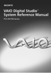 Sony PCV-RX791 System Reference Manual