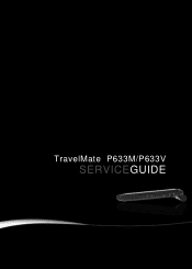 Acer TravelMate P633-V Acer TravelMate P633 Series Notebook Service Guide