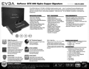 EVGA GeForce GTX 690 Hydro Copper Signature PDF Spec Sheet