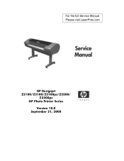 HP Z2100 Service Manual