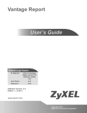 ZyXEL Vantage Report 2.3 User Guide