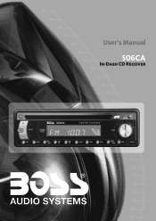 Boss Audio 506CA User Manual in Swedish