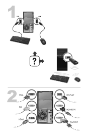 HP CQ2014 Quick Setup Guide