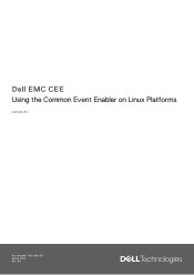 Dell Unity XT 380 Using the Common Event Enabler 8.x on Linux Platforms