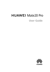 Huawei Mate 20 Pro User Guide