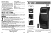 Lasko CC23161 User Manual