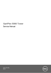 Dell OptiPlex 5080 Tower Service Manual