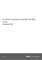 Dell PowerSwitch S5448F-ON EMC BMC Guide December 2021