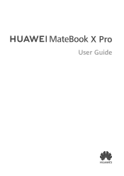 Huawei MateBook X Pro 2020 User Guide
