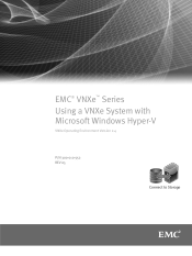 Dell VNXe3100 VNXe Series Using a VNXe System with Microsoft Windows Hyper-V