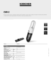 Karcher CVH 2 Product information