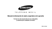 Samsung SM-G900AZ Legal Crt S5 Sm-g900az Kit Kat Spanish Health And Safety Guide Ver.kk_f2 (Spanish(north America))