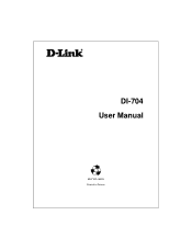 D-Link DI 704 Product Manual