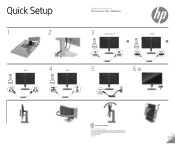 HP EliteDisplay E243p Quick Setup Guide 1