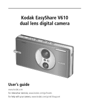 Kodak V610 User Manual