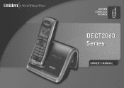 Uniden DECT2060 English Owners Manual