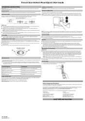 Amana ABB2224BRB Quick Reference Sheet