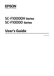 Epson SureColor F10070H Users Guide