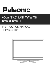 Palsonic TFTV6042FHD Owners Manual