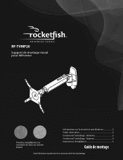 Rocketfish RF-TVMP20 Manual