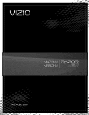 Vizio M470NV M550NV User Manual