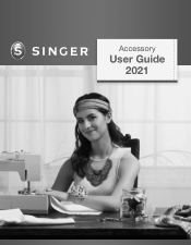 Singer 14HD854 Heavy Duty Serger Refurbished Accessory User Guide