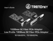 TRENDnet TE100-ECFXL Quick Installation Guide