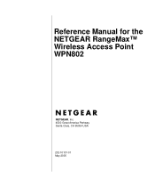 Netgear WPN802v2 WPN802v2 Reference Manual