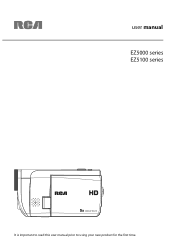 RCA EZ5100RDR Owner/User Manual