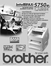 Brother International PPF5750E Brochure