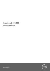 Dell Inspiron 5491 AIO Inspiron 24-5491 Service Manual