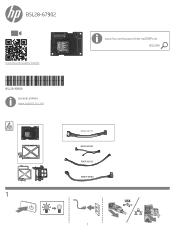 HP LaserJet E70000 Internal USB Ports AA Module Installation Guide