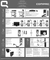 HP Presario CQ4000 Setup Poster