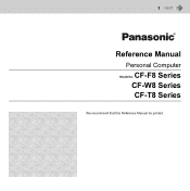 Panasonic CF-W8EWDZZ2M Reference Manual