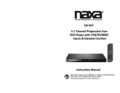 Naxa ND-837 ND-837 English Manual