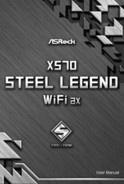 ASRock X570 Steel Legend WiFi ax User Manual