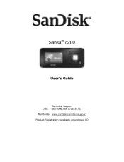 SanDisk SDMX72048 User Manual