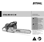 Stihl MS 441 C-Q MAGNUM Product Instruction Manual