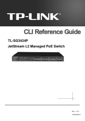 TP-Link TL-SG3424P TL-SG3424P V1 CLI Guide