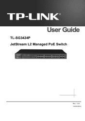 TP-Link TL-SG3424P TL-SG3424P V1 User Guide