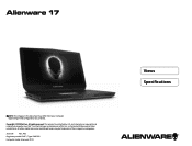 Dell Alienware 17 R3 Specifications