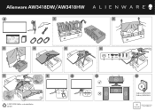Dell Alienware 34 AW3418DW Alienware AW3418DW Quick Start Guide