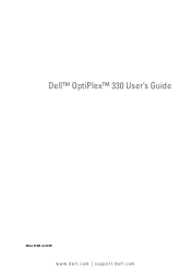 Dell OptiPlex 330 User's Guide