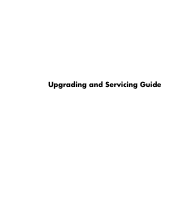 HP Pavilion Ultimate d4900 Upgrading and Servicing Guide