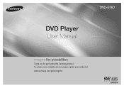 Samsung DVD-E360 User Manual Ver.1.0 (English)