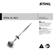 Stihl HL 56 K 0176 Product Instruction Manual