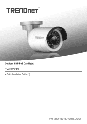 TRENDnet TV-IP310PI Quick Installation Guide