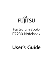 Fujitsu P7230 P7230 User's Guide